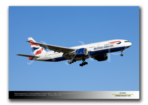 LHR-400 - British Airways Boeing 777-236 ER - G-VIIM (Msn 28841 Ln 130),