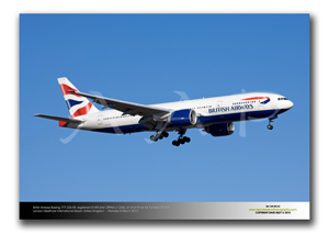 LHR-402 - British Airways Boeing 777-236 ER - G-VIIX (Msn 29966 Ln 236)