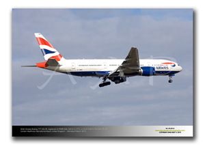 LHR-408 - British Airways Boeing 777-236ER - G-YMMR (Msn 36516 Ln 771)