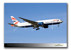 LHR-412 - British Airways Boeing 777-236ER - G-VIID (Msn 27486 Ln 56)