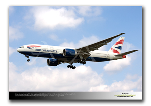 LHR-416 - British Airways Boeing 777-236 ER -  G-ZZZB (Msn 27106 Ln 10)