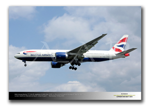 LHR-424 - British Airways Boeing 777-236 ER - G-RAES (Msn 27491 Ln 76)