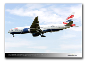 LHR-426 - British Airways Boeing 777-236 ER - G-VIIW (Msn 29965 Ln 233)