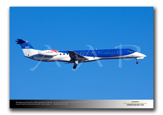 LHR-439 - BMI Regional Embraer ERJ-145 EP - G-RJXB (Msn 145142)