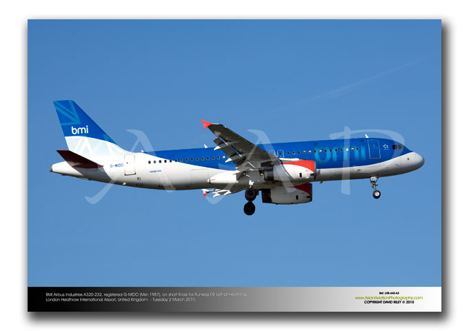 LHR-445 - BMI Airbus Industries A320-232 - G-MIDO (Msn 1987)