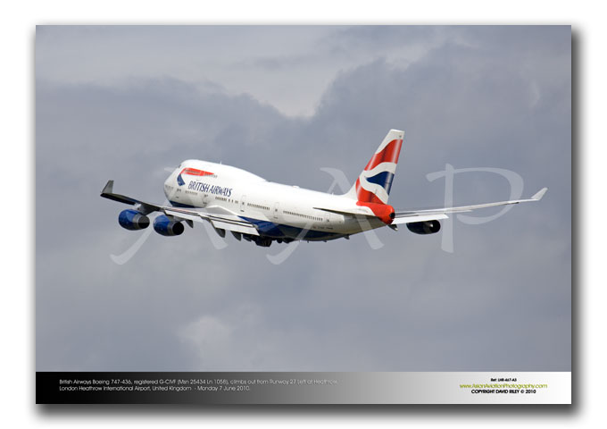 LHR-467 - British Airways Boeing 747-436 - G-CIVF (Msn 25434 Ln 1058)