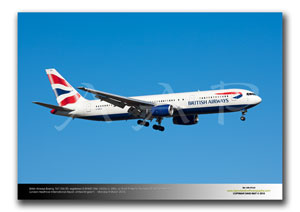 LHR-470 - British Airways Boeing 767-336 ER -   G-BNWD (Msn 24336 Ln 286)