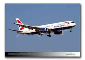 LHR-472 - British Airways Boeing 767-336 ER -   G-BNWU (Msn 25829 Ln 483)