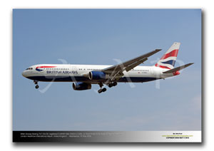 LHR-478 - British Airways Boeing 767-336 ER - G-BNWY (Msn 25834 Ln 608)