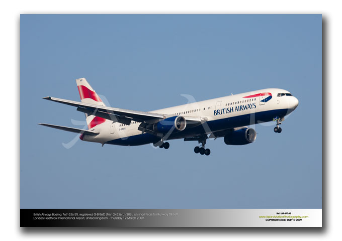 LHR-497 - British Airways Boeing 767-336 ER - G-BNWD (Msn 24336 Ln 286),