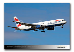 LHR-507- British Airways Boeing 767-336 ER -  G-BNWW (Msn 25831 Ln 526)