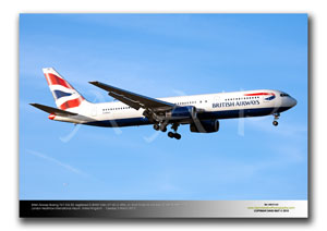 LHR-512 - British Airways Boeing 767-336 ER -  G-BNWU (Msn 25829 Ln 483)