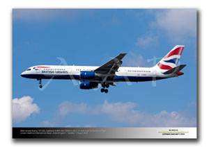 LHR-516 - British Airways Boeing 757-236 - G-BPEI (Msn 25806 Ln 601)