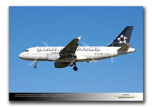 LHR-531 - Croatia Airlines Airbus Industries A319-112 - 9A-CTI (Msn 1029) in the Star Alliance scheme