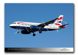 LHR-543 - British Airways Airbus Industries A319-131 - G-EUPD (Msn 1142)