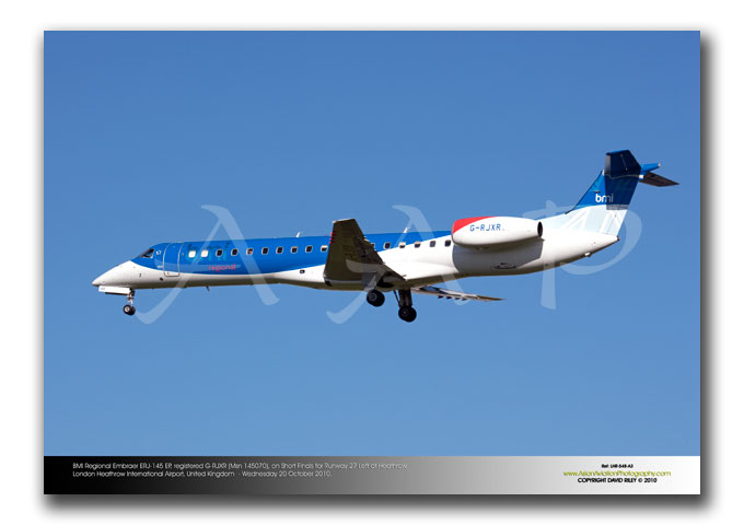 LHR-548 - BMI Regional Embraer ERJ-145 EP - G-RJXR (Msn 145070)