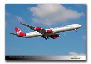 LHR-581 - Virgin Atlantic Airways Airbus Industries A340-642 - G-VFIT (Msn 753) and named �Dancing Queen�