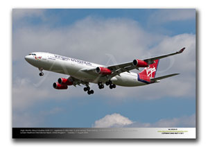 LHR-584 - Virgin Atlantic Airways Airbus Industries A340-311 - G-VSEA (Msn 3) and named �Plane Sailing�