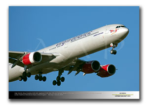 LHR-588 - Virgin Atlantic Airways Airbus Industries A340-642 - G-VEIL (Msn 575) and named �Queen of the Skies�
