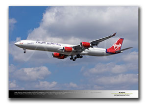 LHR-605 - Virgin Atlantic Airways Airbus Industries A340-642 -  G-VNAP (Msn 622) and named �Sleeping Beauty�