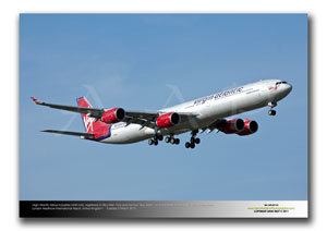 LHR-607 - Virgin Atlantic Airways Airbus Industries A340-642 - G-VBLU (Msn 723) and named �Soul Sister�