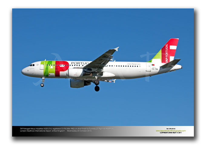 LHR-620 - TAP Portugal Airbus Industries A320-214 - CS-TNI (Msn 982) 