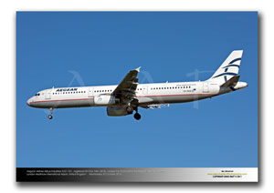 LHR-622- Aegean Airlines Airbus Industries A321-231 - SX-DGA (Msn 3878)