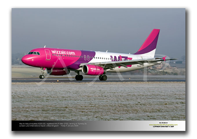 LTN-006 - Wizz Air Airbus Industries A320-232 - HA-LPI (Msn 2752)