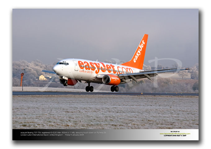 LTN-007 - easyJet Boeing 737-73V - G-EZJO (Msn 30244 Ln 1148)
