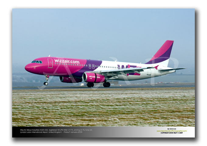 LTN-014 - Wizz Air Airbus Industries A320-232 - HA-LPM (Msn 3177)