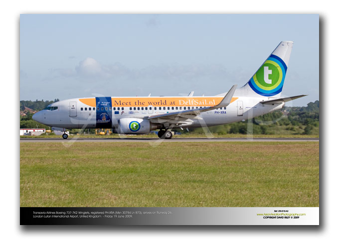 LTN-018 - Transavia Airlines Boeing 737-7K2 Winglets - PH-XRA (Msn 30784 Ln 873)