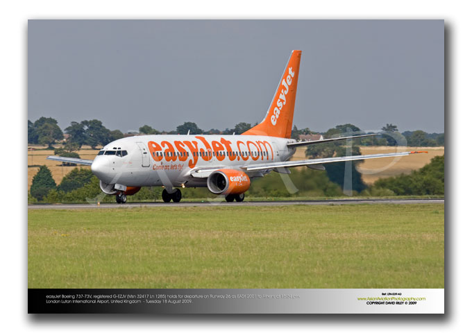 LTN-039 - easyJet Boeing 737-73V - G-EZJV (Msn 32417 Ln 1285)