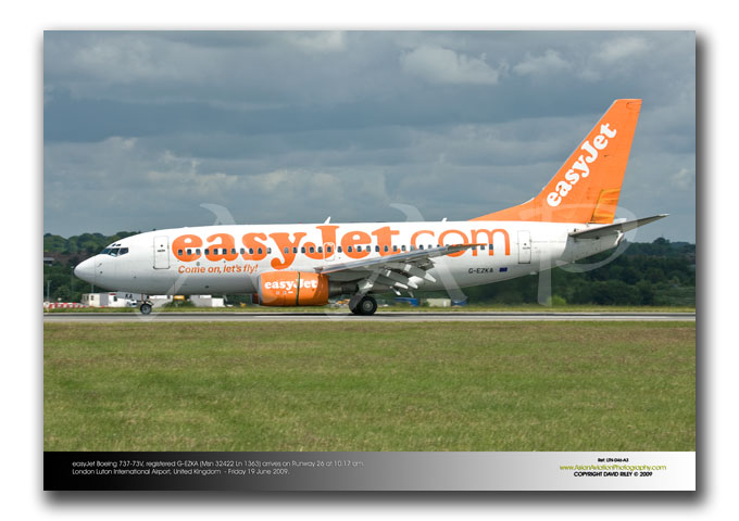 LTN-046 - easyJet Boeing 737-73V - G-EZKA (Msn 32422 Ln 1363)