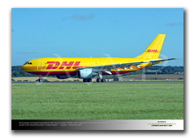 LTN-049 - EAT-European Air Transport (operated for DHL) Airbus Industries A300B4-203(F) - OO-DLD (Msn 259) 