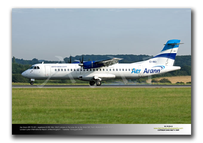 LTN-056 - Aer Arran ATR 72-201 - EI-REI (Msn 0267)