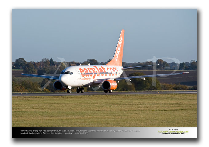LTN-063 - easyJet Boeing 737-73V -   G-EZKC (Msn 32424 Ln 1450)