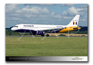 LTN-071 - Monarch Airlines Airbus Industries A320-212 - G-MONX (Msn 392),