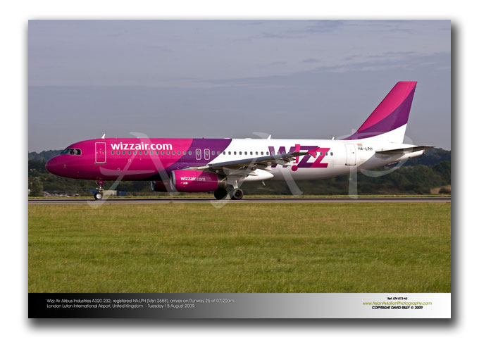 LTN-073 - Wizz Air Airbus Industries A320-233 - HA-LPH (Msn 2688)