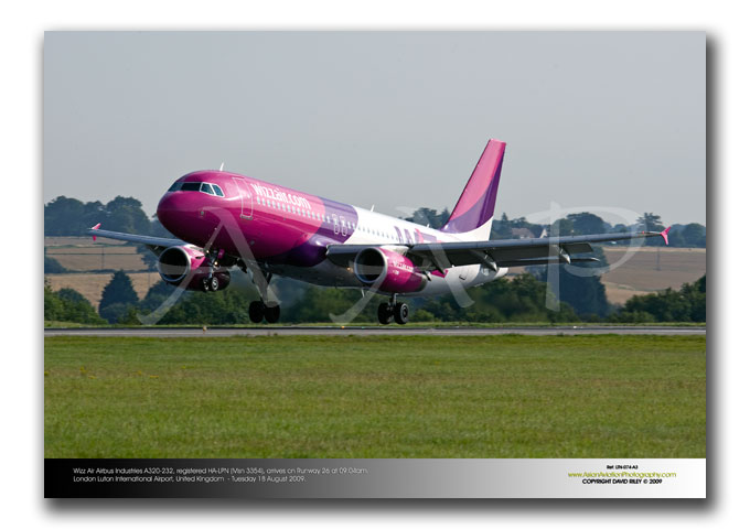 LTN-074 - Wizz Air Airbus Industries A320-232 - HA-LPN (Msn 3354)