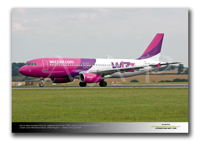 LTN-075 - Wizz Air Airbus Industries A320-233 - HA-LPD (Msn 1902)