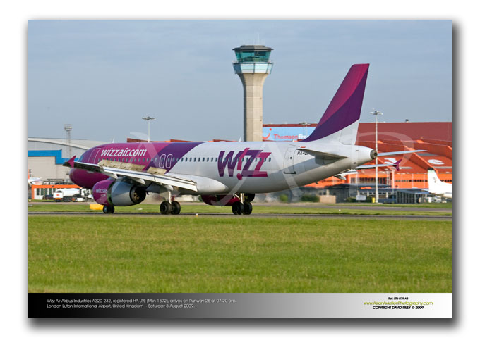 LTN-079 - Wizz Air Airbus Industries A320-233 - HA-LPE (Msn 1892)