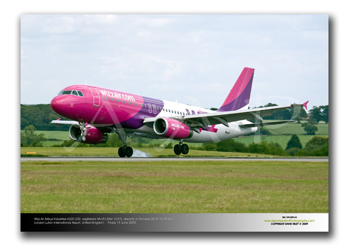 LTN-085 - Wizz Air Airbus Industries A320-232 - HA-LPJ (Msn 3127)
