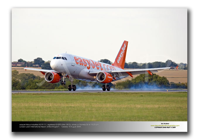 LTN-086 - easyJet Airbus Industries A319-111 - G-EZFD (Msn 3810)