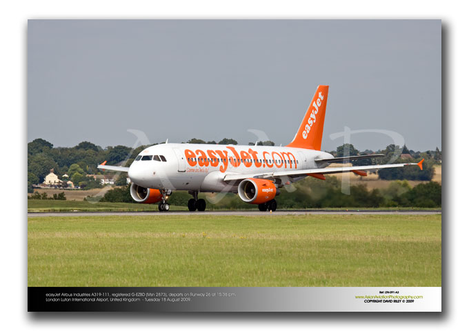 LTN-091 - easyJet Airbus Industries A319-111 - G-EZBD (Msn 2873)