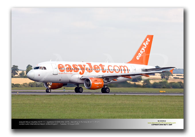 LTN-095 - easyJet Airbus Industries A319-111 - G-EZMS (Msn 2378)