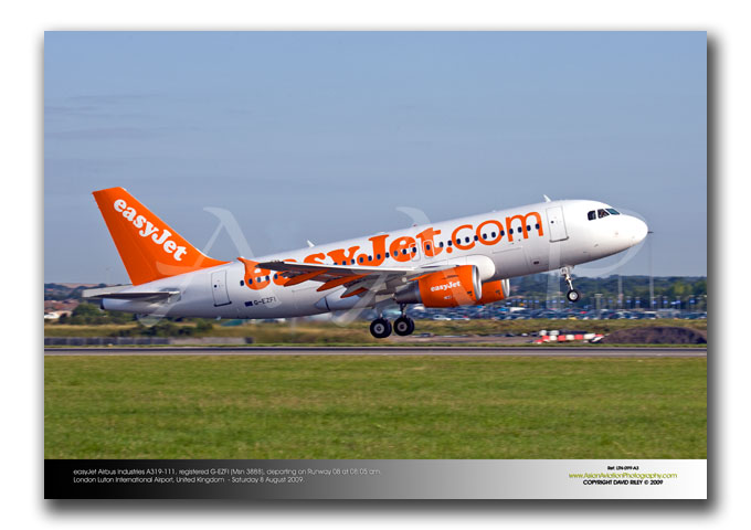 LTN-099 - easyJet Airbus Industries A319-111 - G-EZFI (Msn 3888)