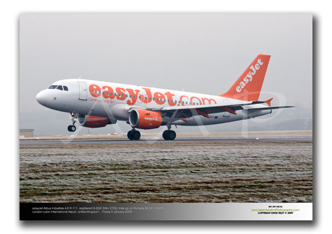LTN-108 - easyJet Airbus Industries A319-111 - G-EZAT (Msn 2782)