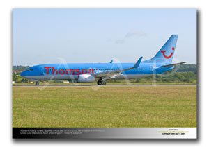 LTN-109 - Thomson Airways Boeing 737-8K5 - G-FDZA (Msn 35134 Ln 2152)