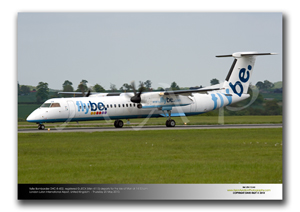 LTN-112 - FlyBe Bombardier DHC-8-402 - G-JECK (Msn 4113) 