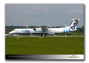 LTN-120 - FlyBe Bombardier DHC-8-402 - G-JECK (Msn 4113) 